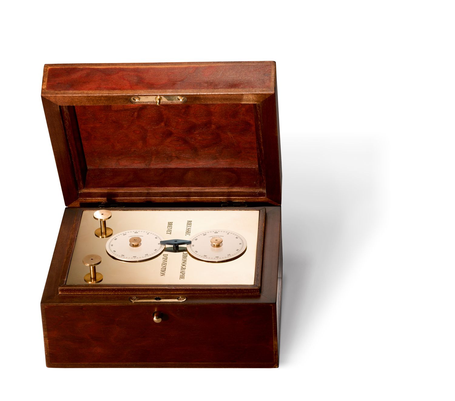 Nicolas Rieussec's 1821 inking chronograph, the instrument that gave the chronograph its name.